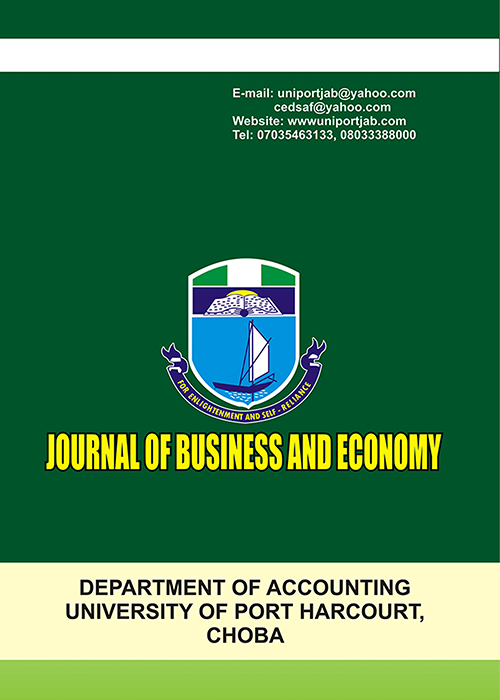 JOURNAL OF BUSINESS & ECONOMY